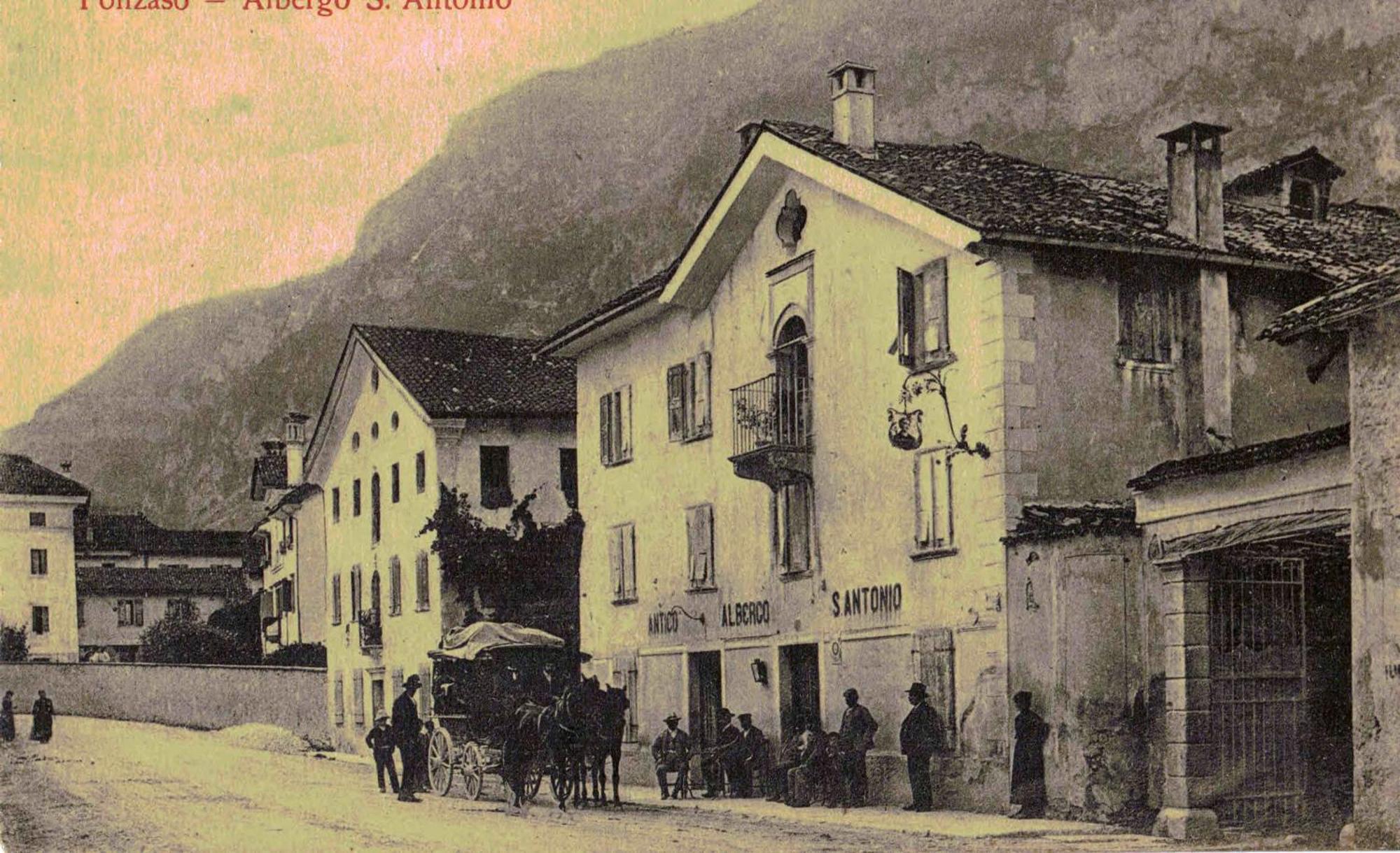 Antico Albergo Sant'Antonio Fonzaso Экстерьер фото